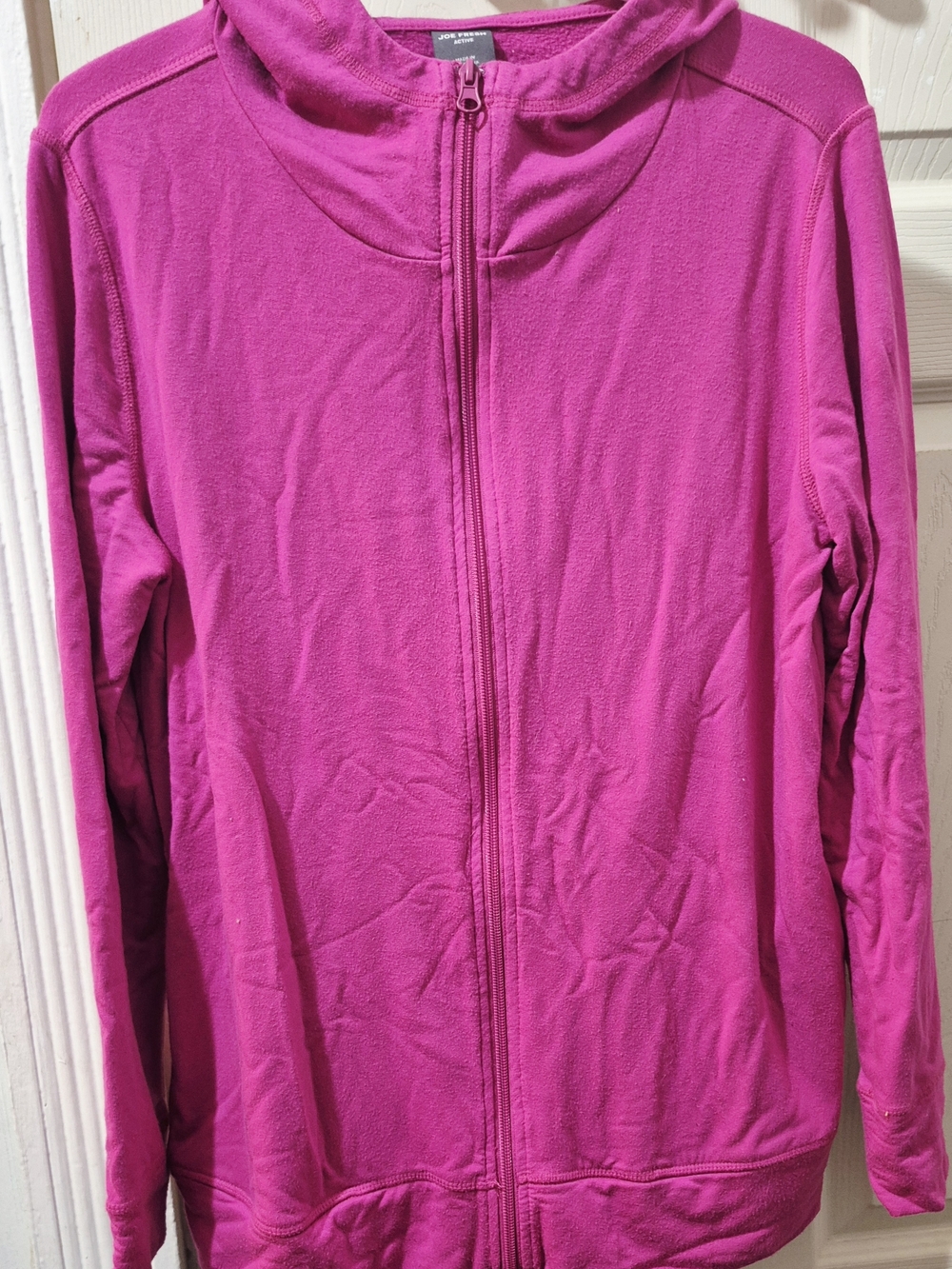 Joe FRESH Active Fuchsia Full-Zip Hoodie